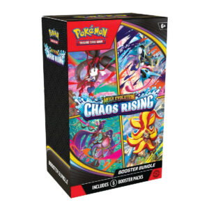 Chaos Rising Booster Bundle in English - 6 envelopes Pokemon TCG Mega Evolution