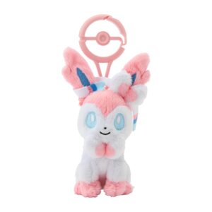 Sylveon plush keychain from Pokémon Center
