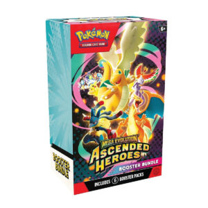 Ascended Heroes Booster Bundle en inglés - 6 sobres Pokemon TCG Mega Evolution