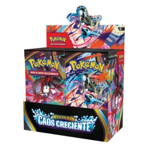Box of 36 "Rising Chaos" Mega Evolution Pokémon TCG Spanish booster packs