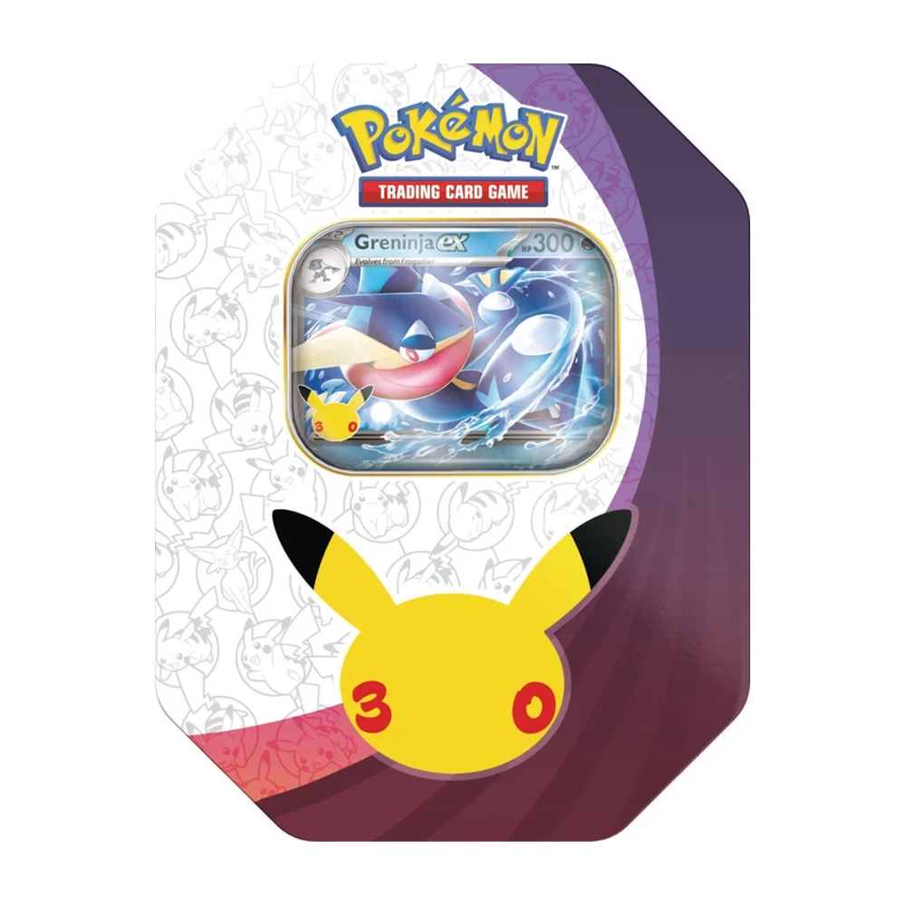 Celebración 30 Aniversario Lata, 30 aniversario Pokémon TCG