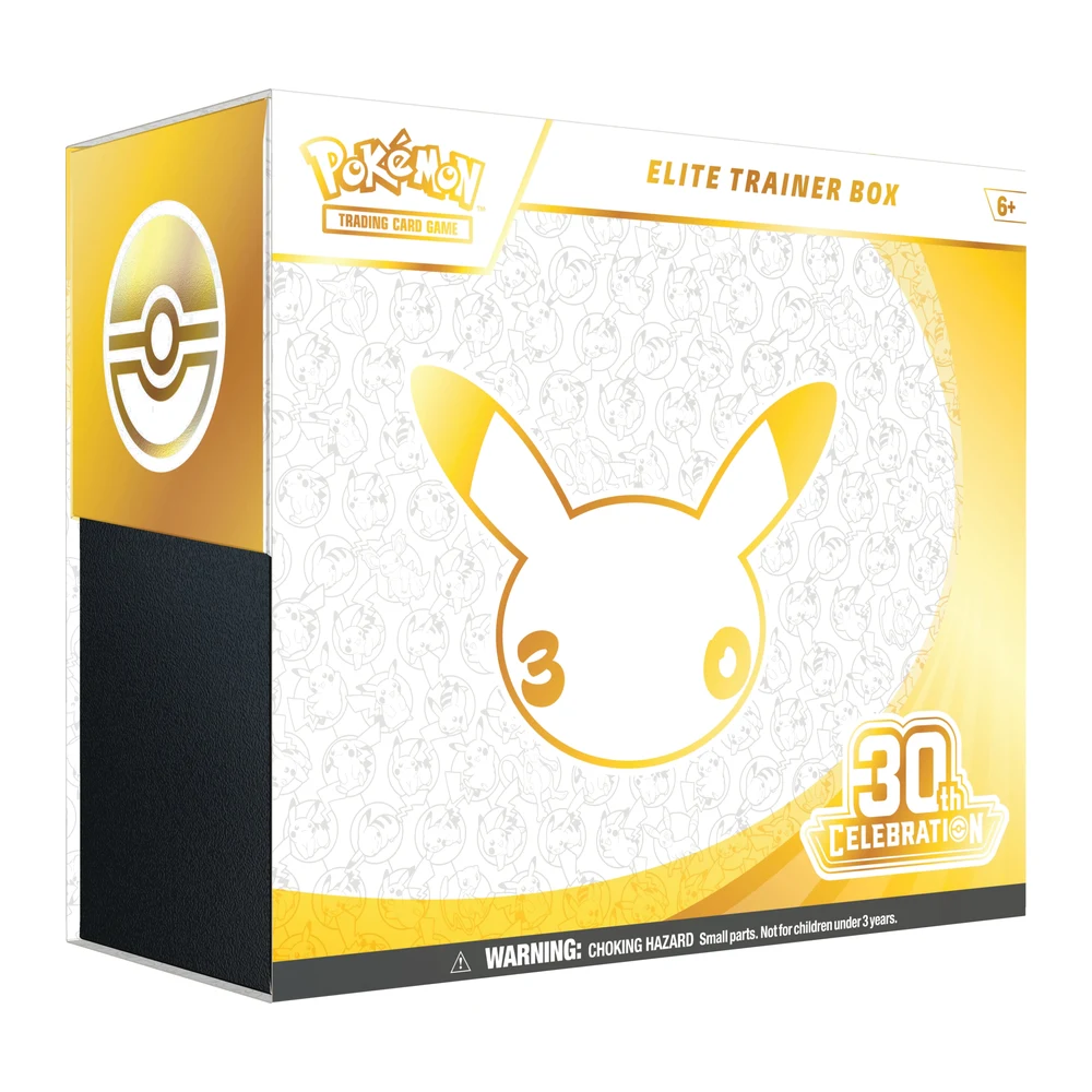 Celebración 30 Aniversario Elite Trainer Box, 30 aniversario Pokémon TCG