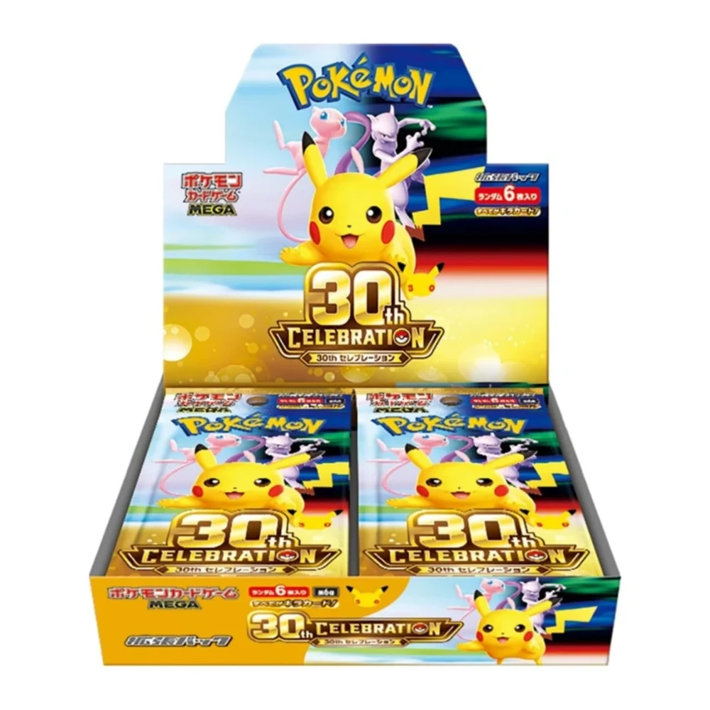 30th Celebration Booster Box M6a Japonés del 30 aniversario de Pokémon TCG (30th Celebration)